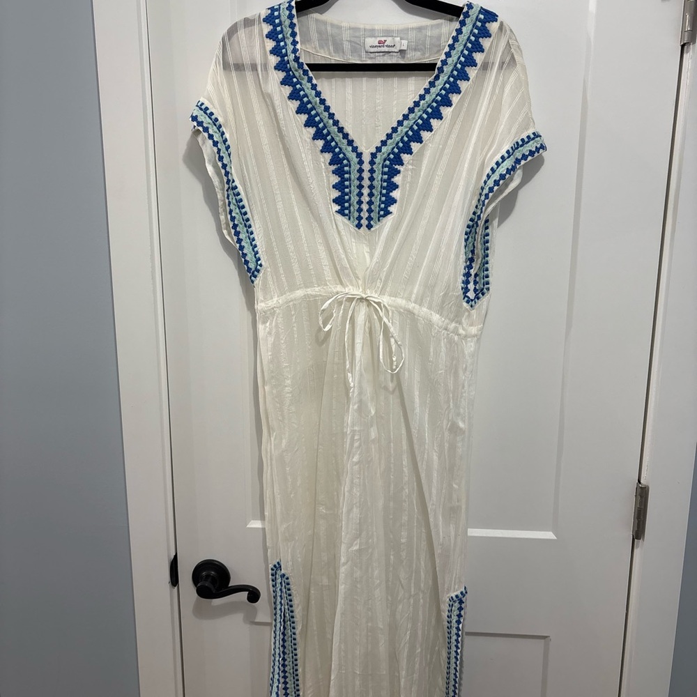 Vineyard Vines White Beach Coverup